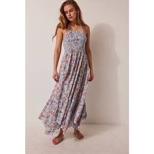 NWOT / Free People / Heat Wave Printed Maxi Dress / sz L
